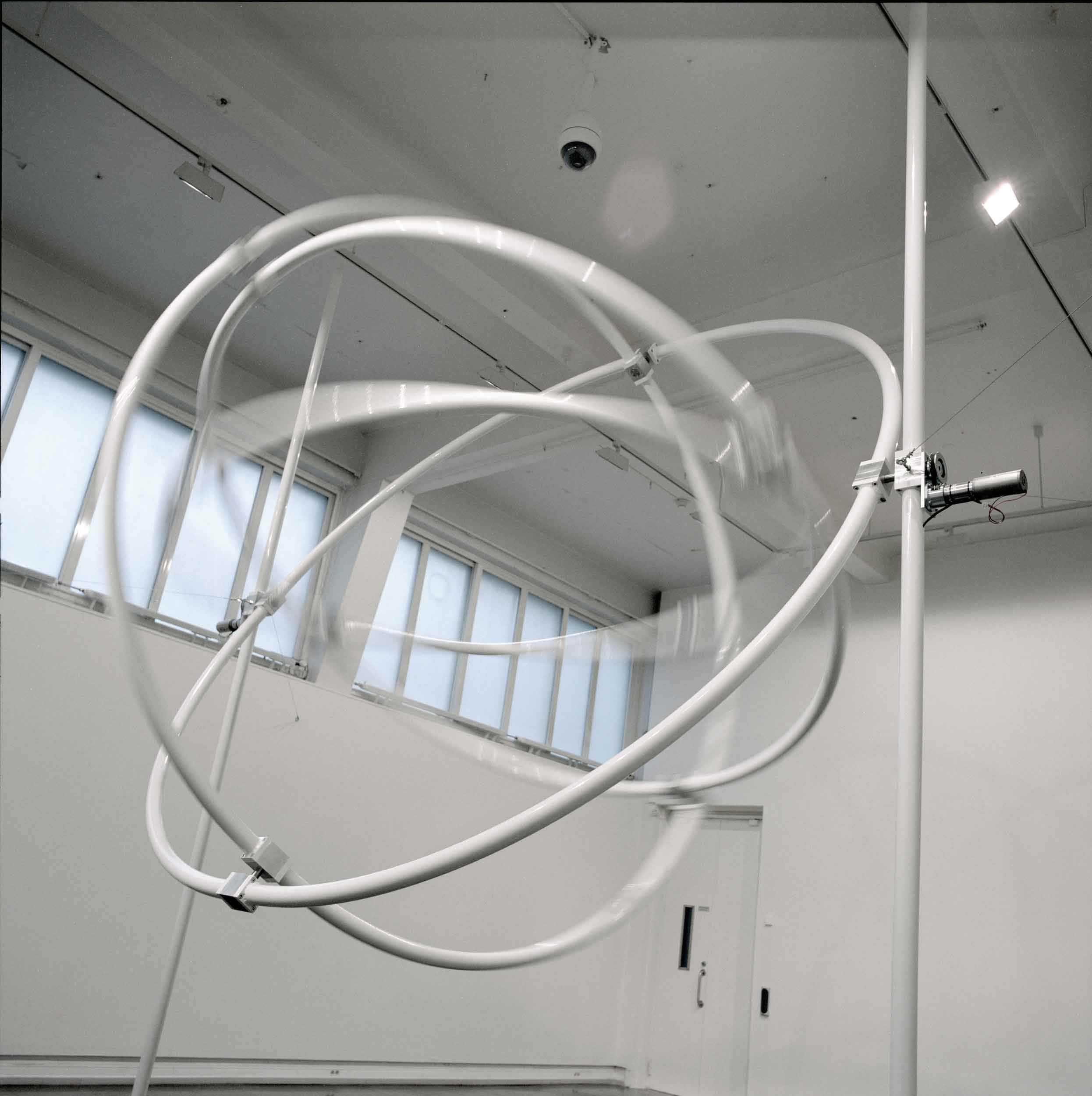 Antigravity Model: close-up from below