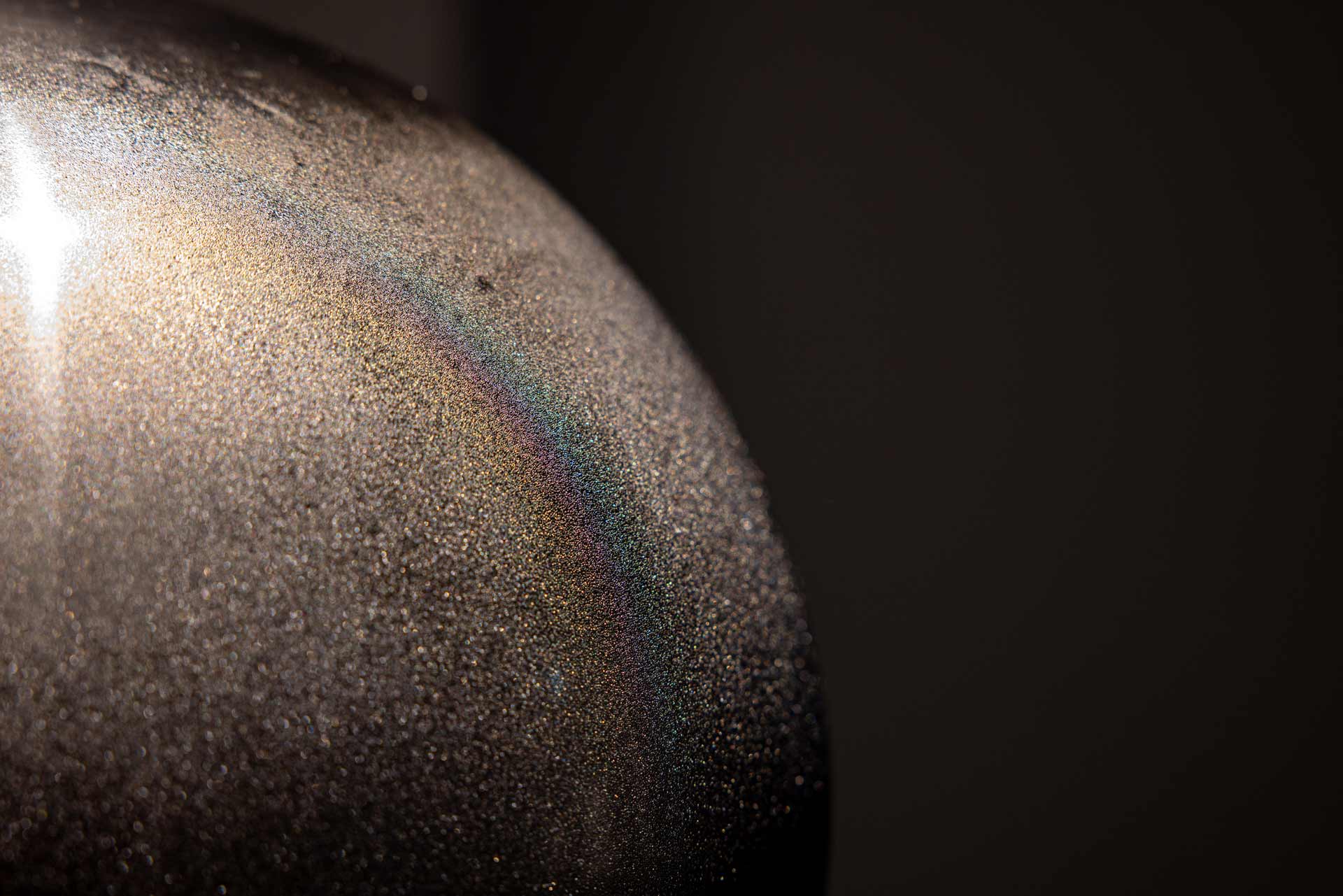 Frozen Sphere: close-up